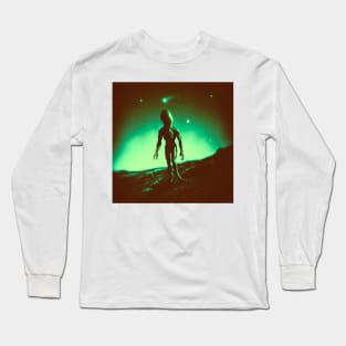 Secret Footage Alien Sighting Long Sleeve T-Shirt